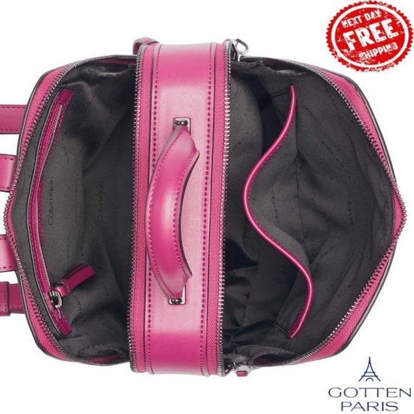 Calvin Klein Jasper Zip-Around Backpack Raspberry Radiance Women\'s Bag main image 2